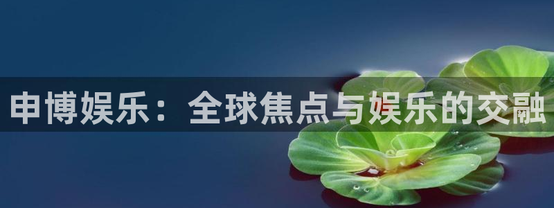 南宫NG能退款吗：申博娱乐：全球焦点与娱乐的交融
